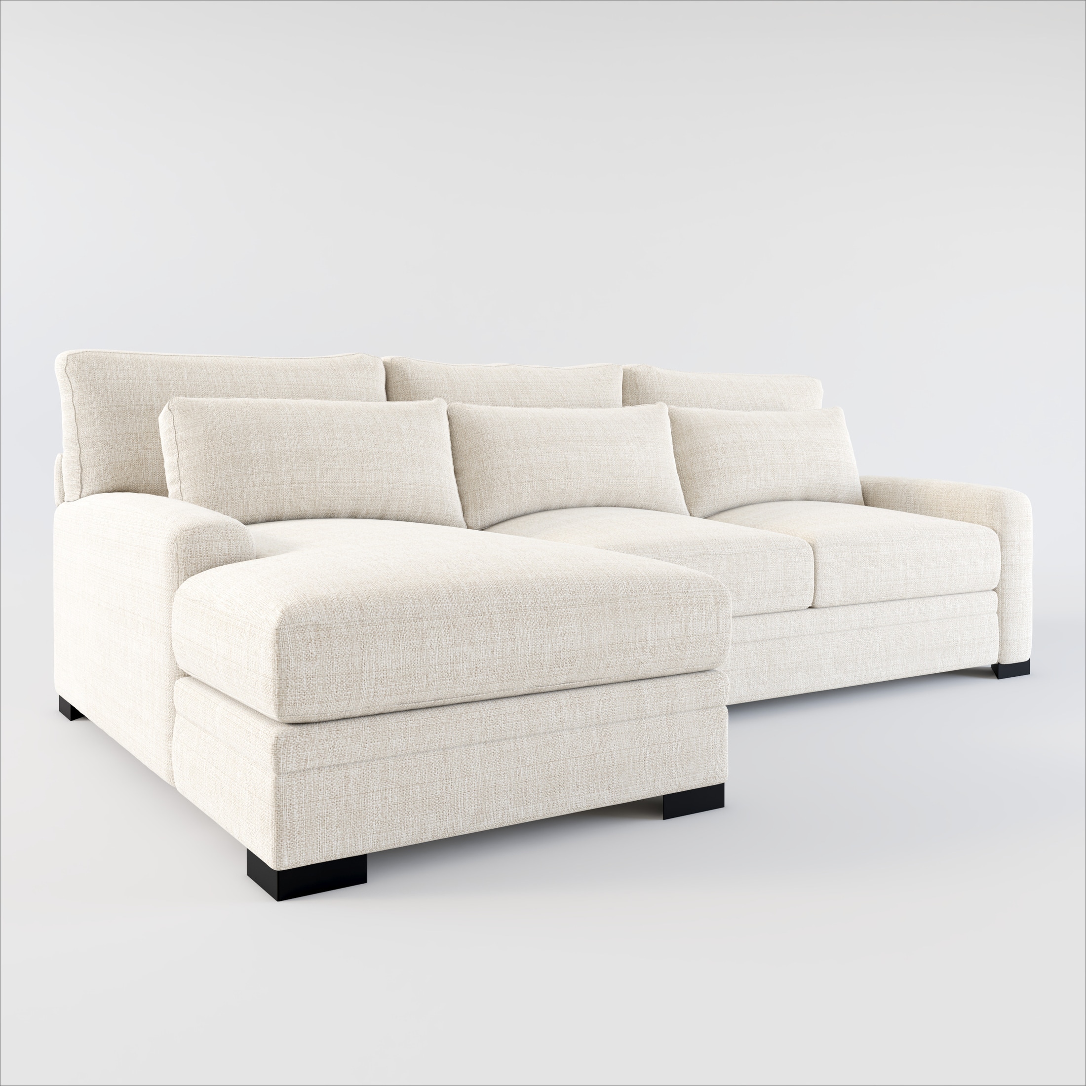 Winston 2Piece Sectional with Chaise American Signature Furniture