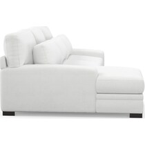 winston white sectional   