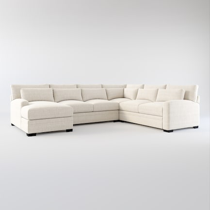 Plush 6-Piece Pit Sectional