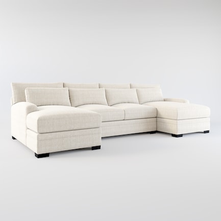 Plush 6-Piece Pit Sectional