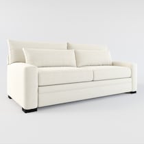 winston white sofa   