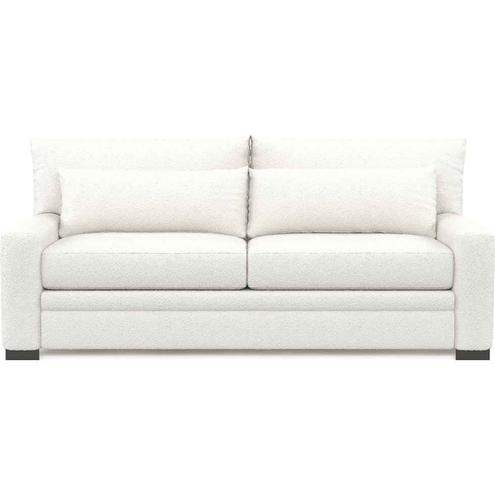 winston white sofa   