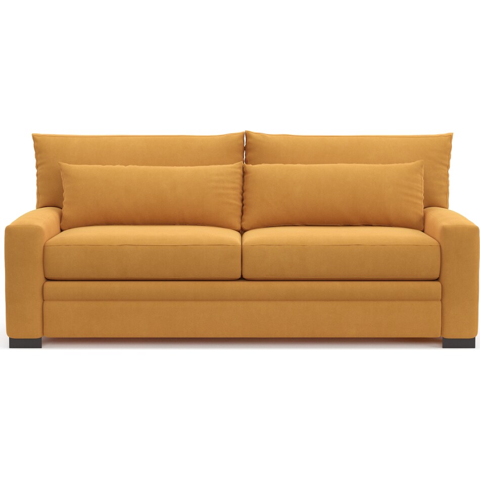 winston yellow sofa   