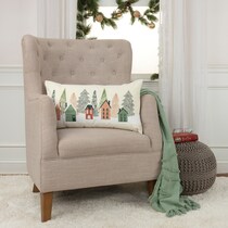 winter village multi accent pillow   
