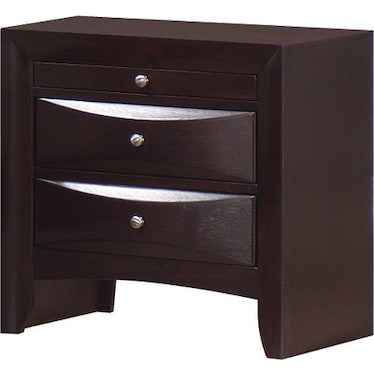 Wisteria 2 Drawer Nightstand - Brown