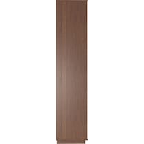 woodbury dark brown bookcase   