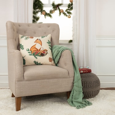 Woodland Fox 20" x 20" Pillow