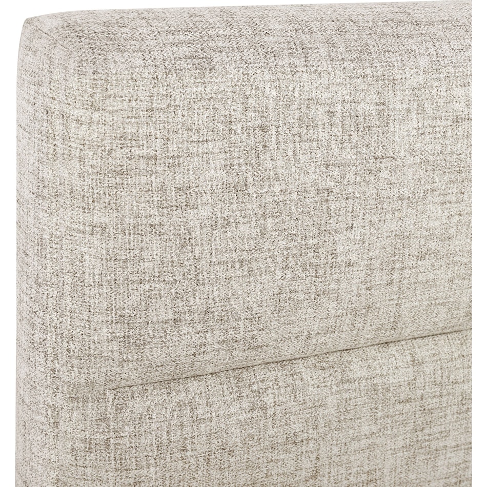 Wren Twin Upholstered Headboard - Light Gray | American Signature Furniture
