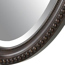 wulfstan dark brown mirror   