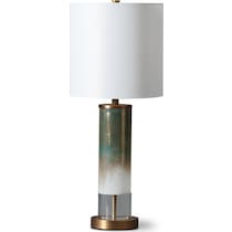 wyatt light brown table lamp   