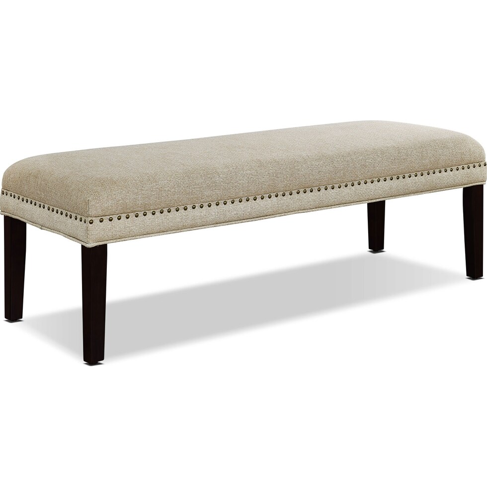 wyatt linen bench   