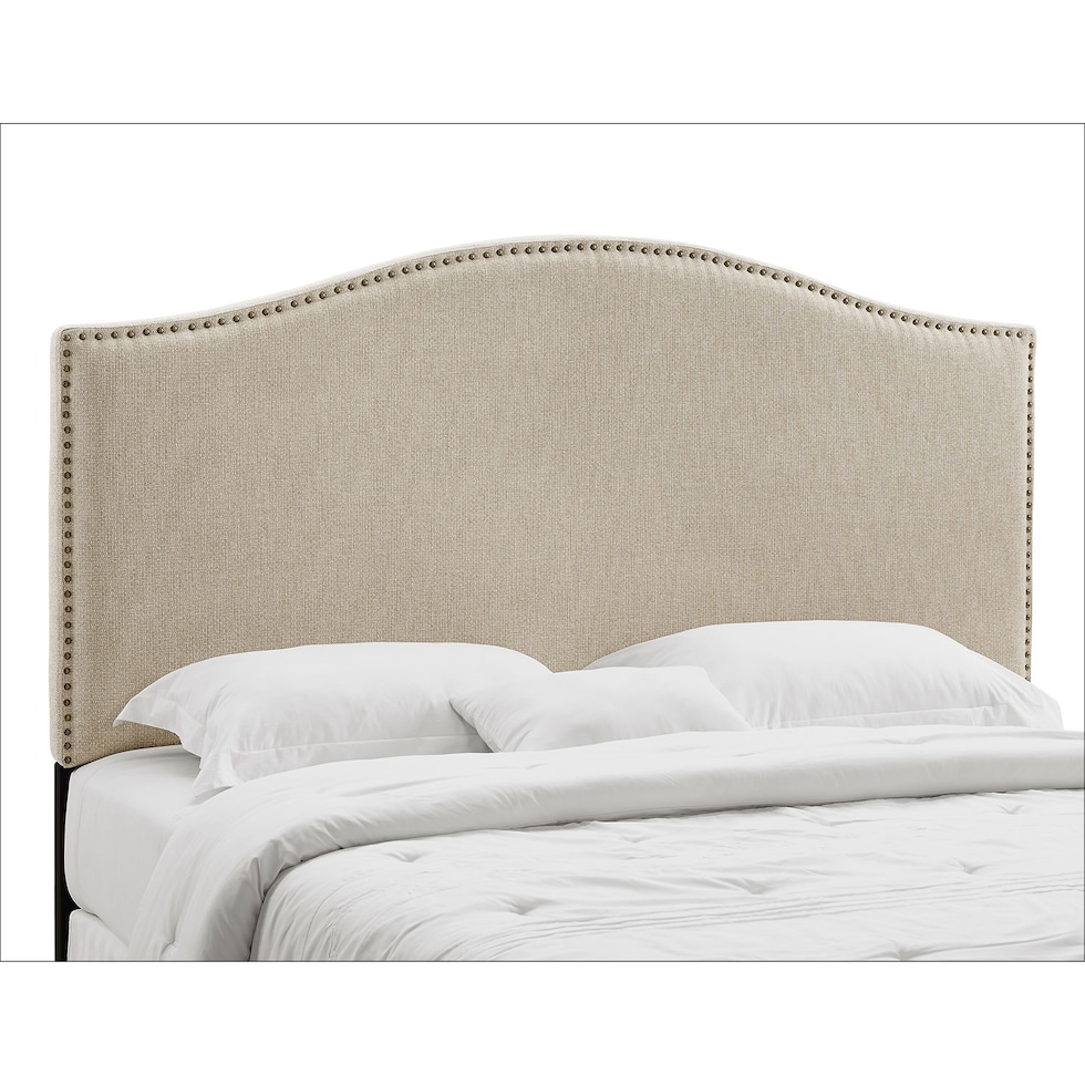 wyatt linen king california king headboard   
