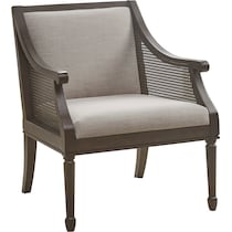 wylla brown accent chair   