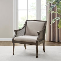 wylla brown accent chair   