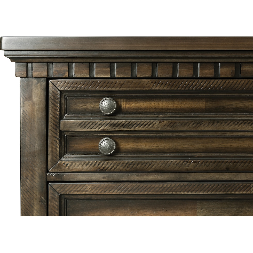 wynden dark brown nightstand   