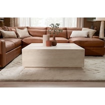 wynne neutral coffee table   