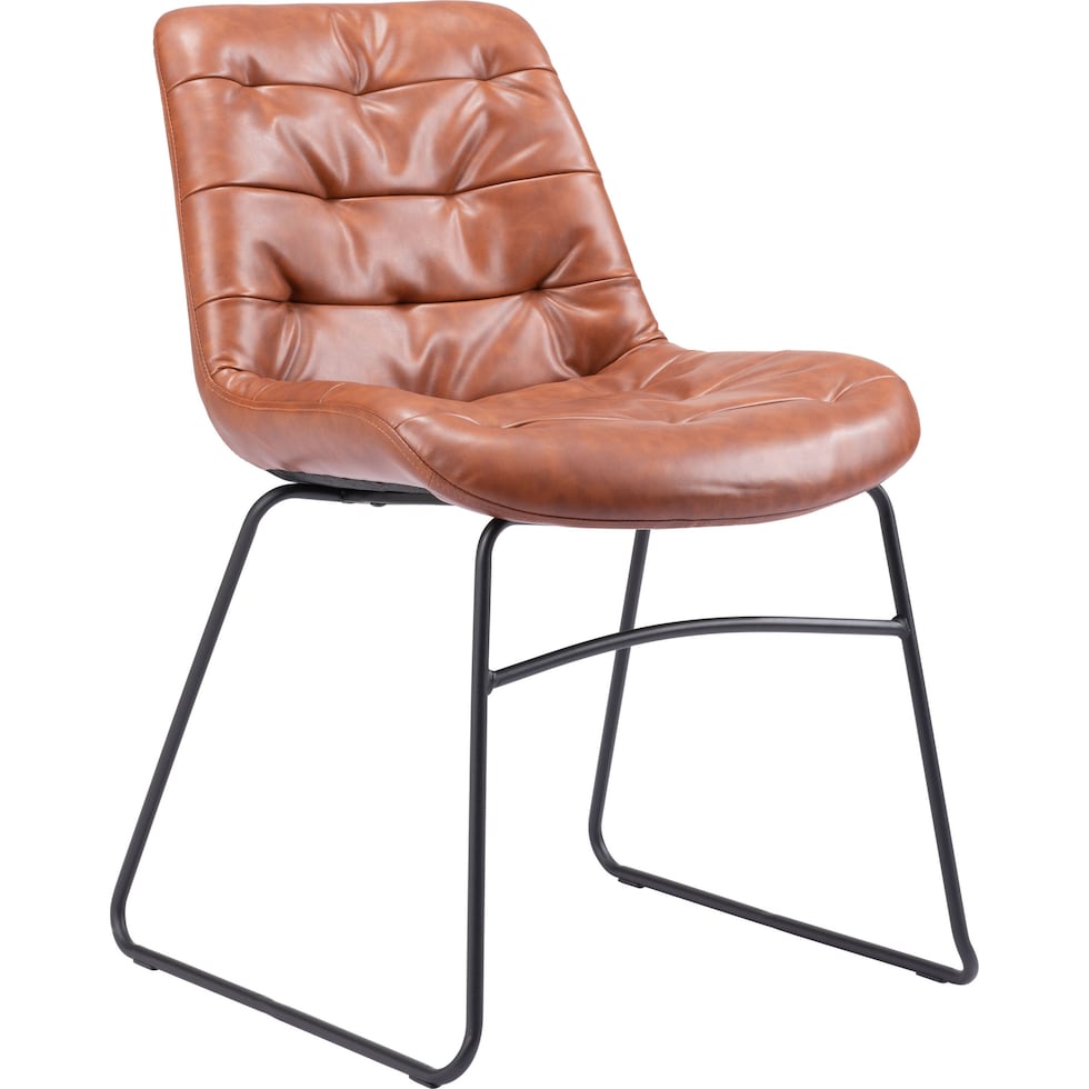 wynter light brown dining chair   