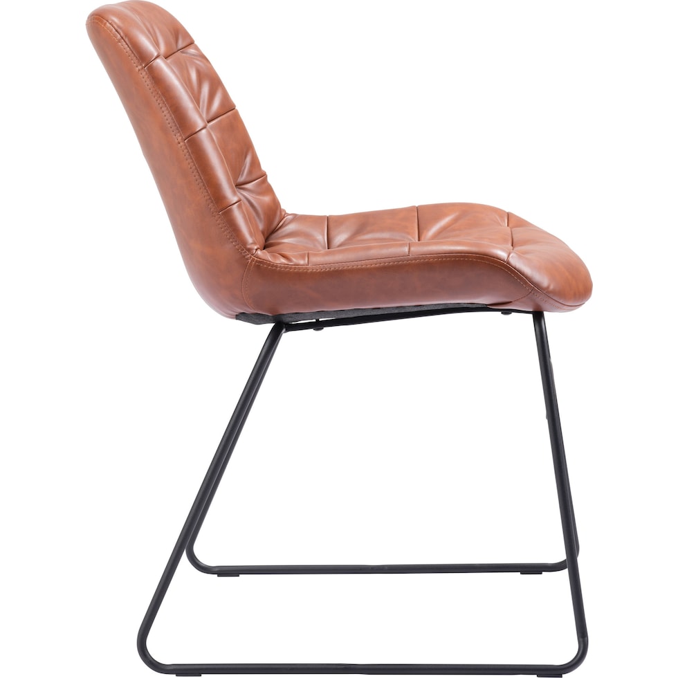 wynter light brown dining chair   