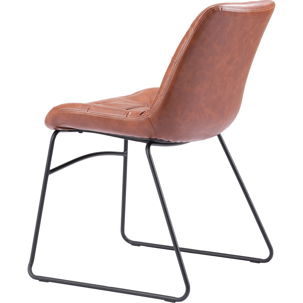 wynter light brown dining chair   