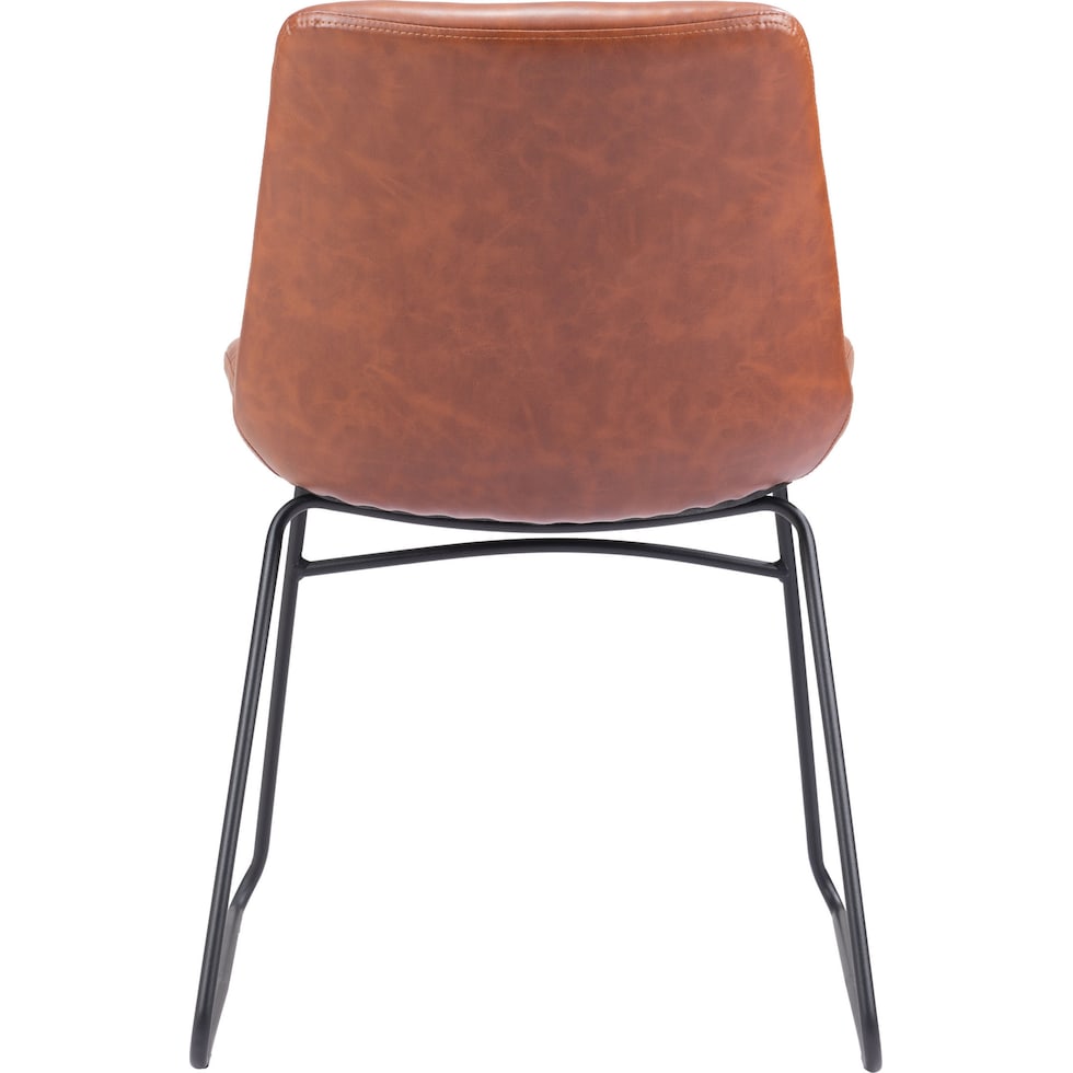 wynter light brown dining chair   