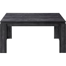 xander black dining table   