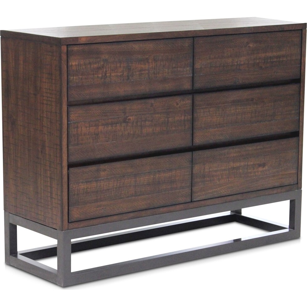 xander dark brown dresser   