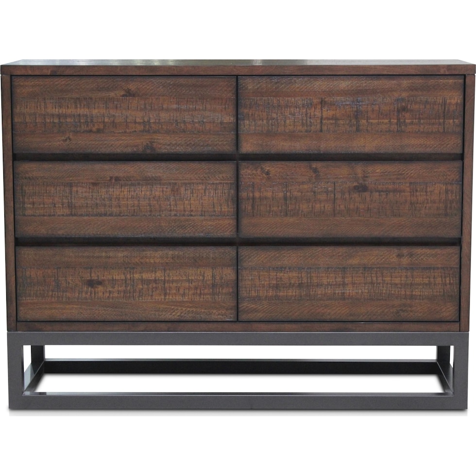 xander dark brown dresser   