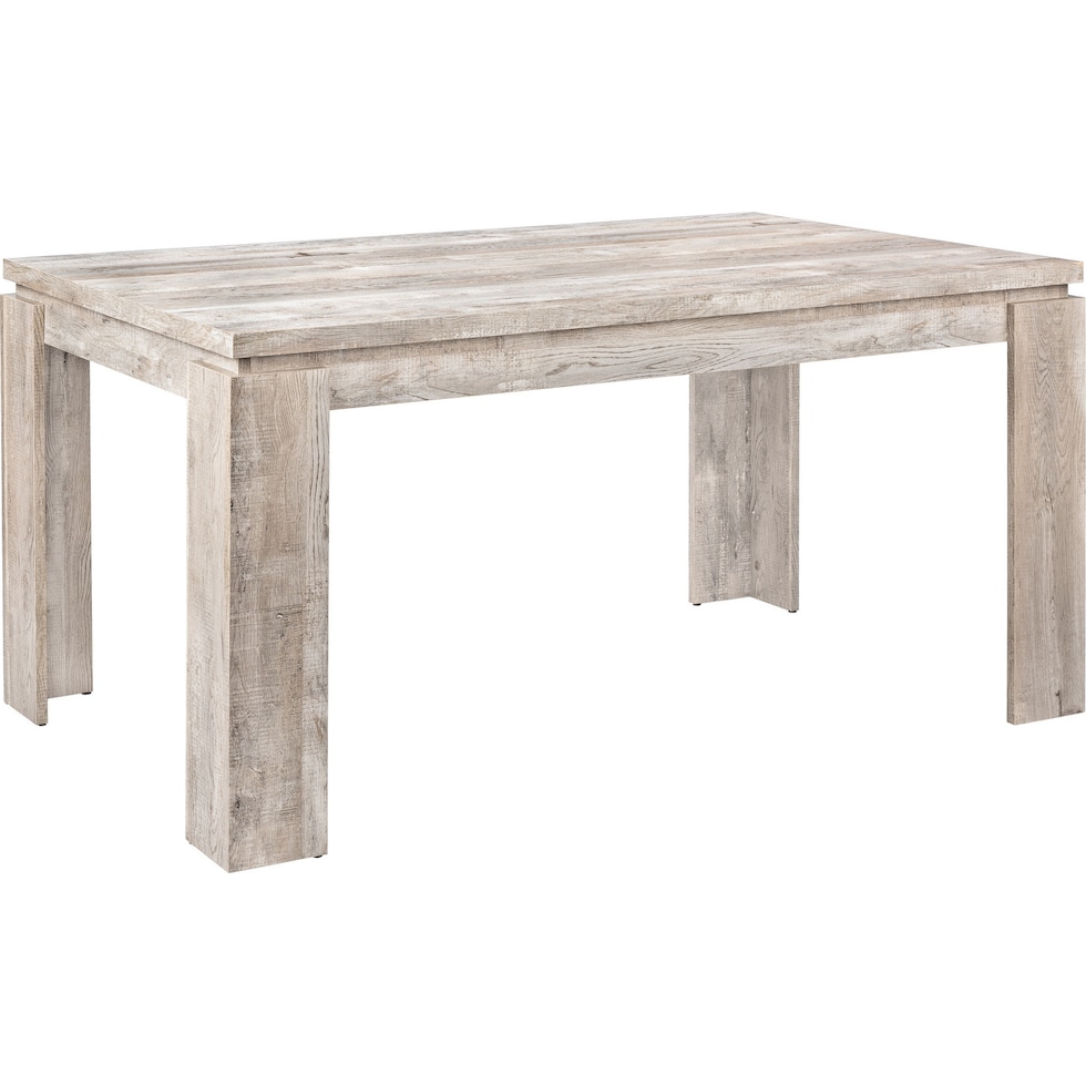 xander neutral dining table   