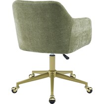 xena green desk chair   