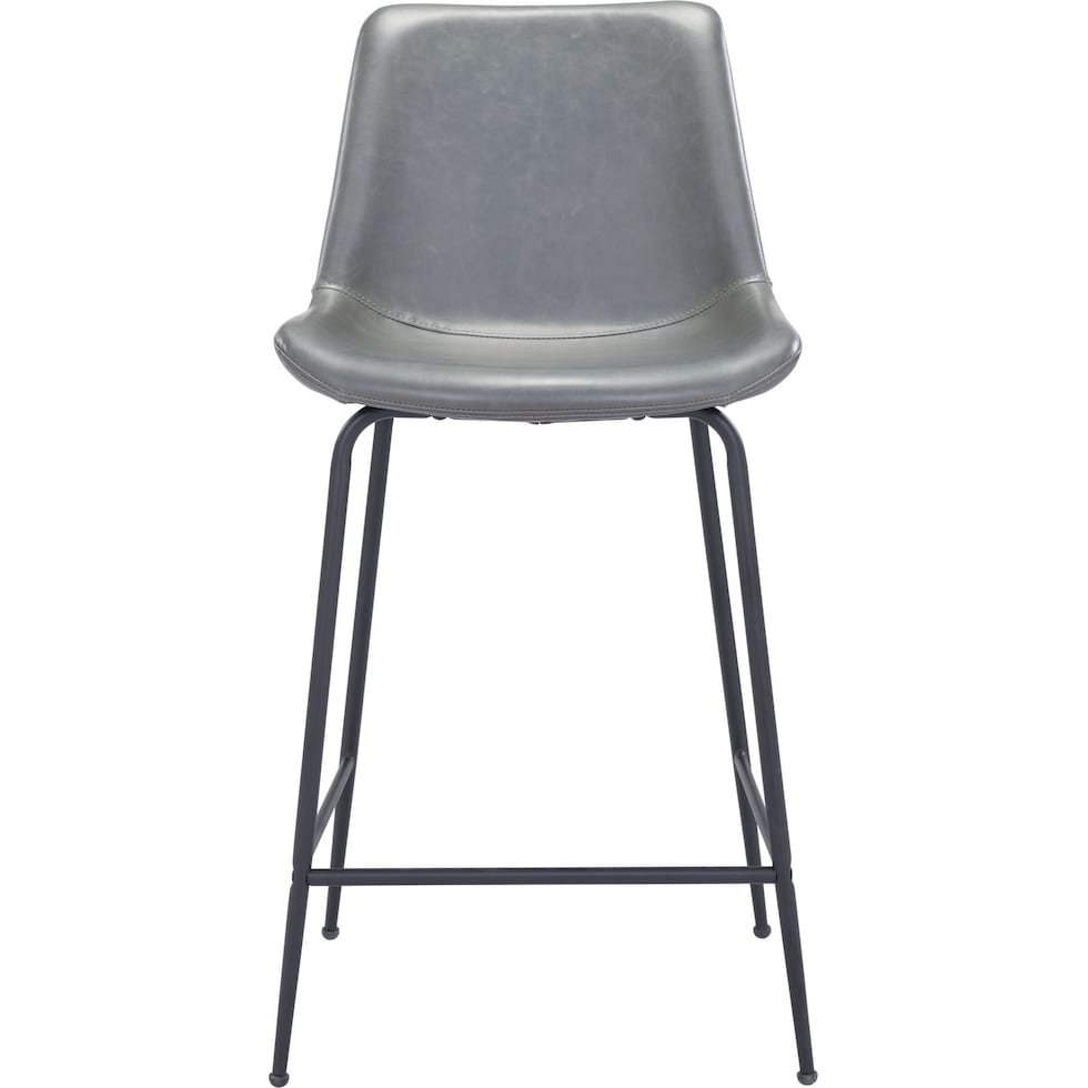 xyon gray counter height stool   