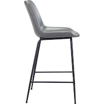 xyon gray counter height stool   