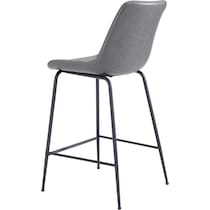 xyon gray counter height stool   