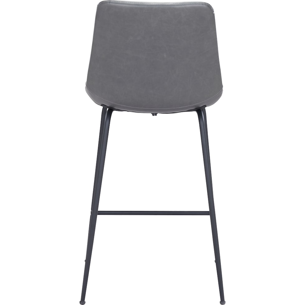 xyon gray counter height stool   