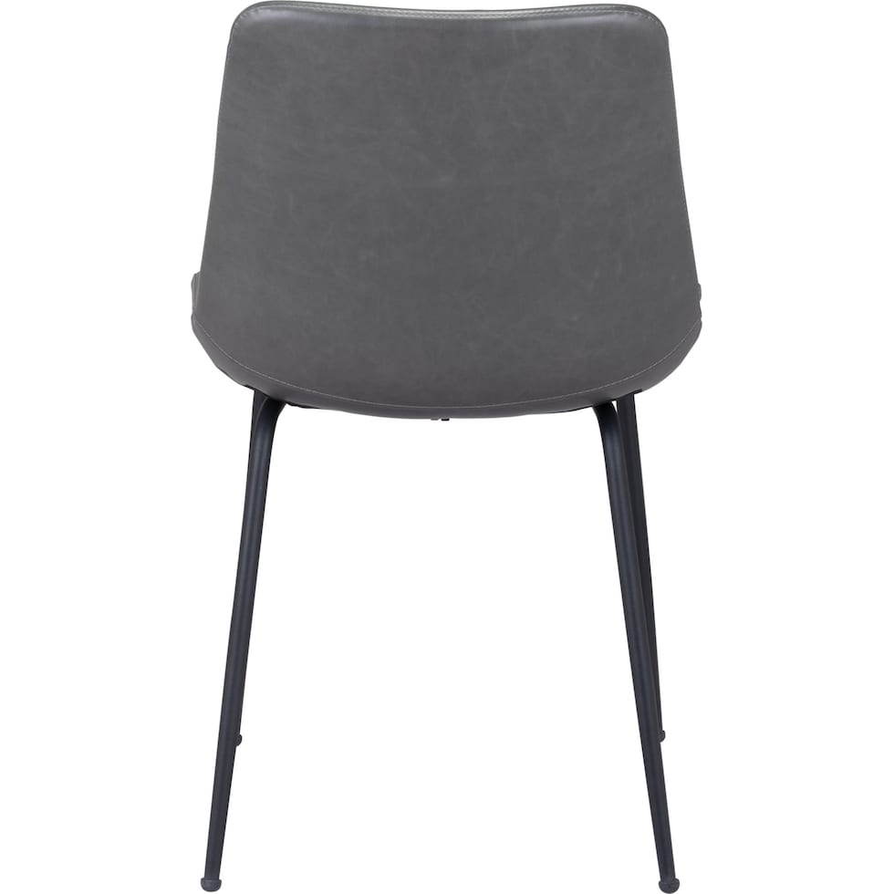 xyon gray dining chair   