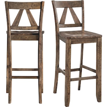 Yaelle Set of 2 Bar Stools