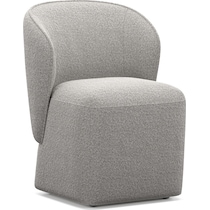 yates gray dining chair   