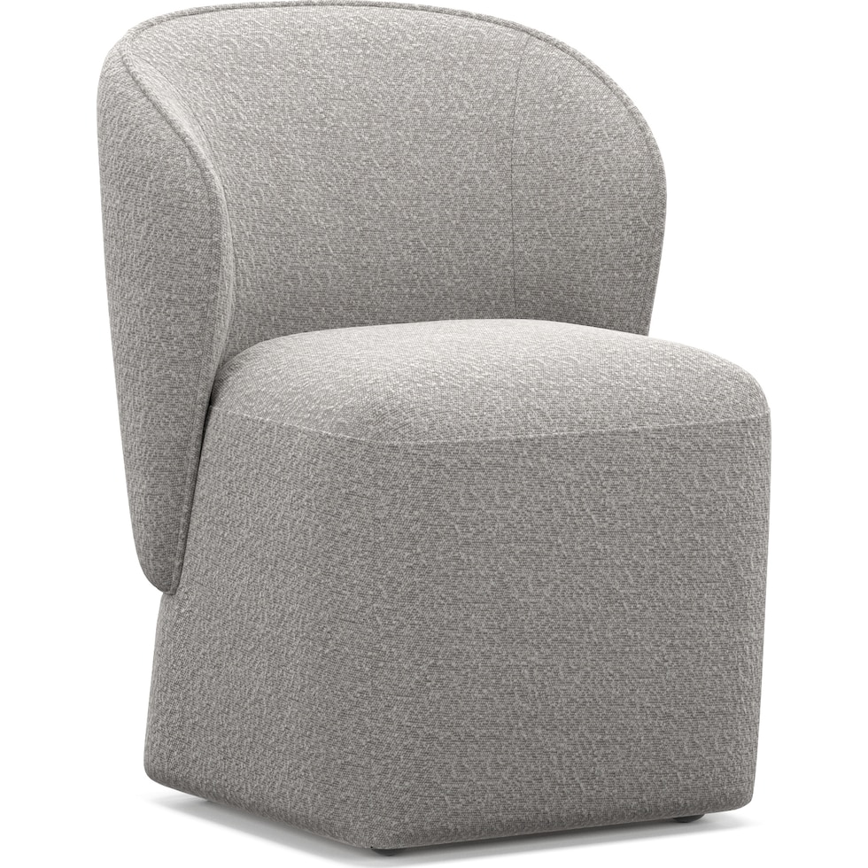 yates gray dining chair   