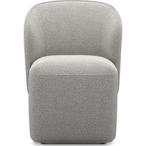 yates gray dining chair   