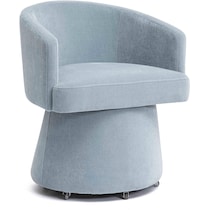 yuri blue desk chair   