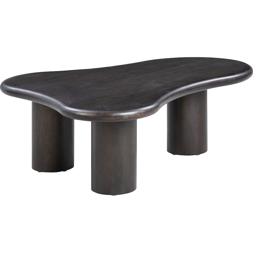 yvonne black coffee table   