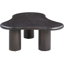 yvonne black coffee table   
