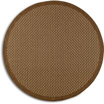 zaggy dark brown outdoor area rug   