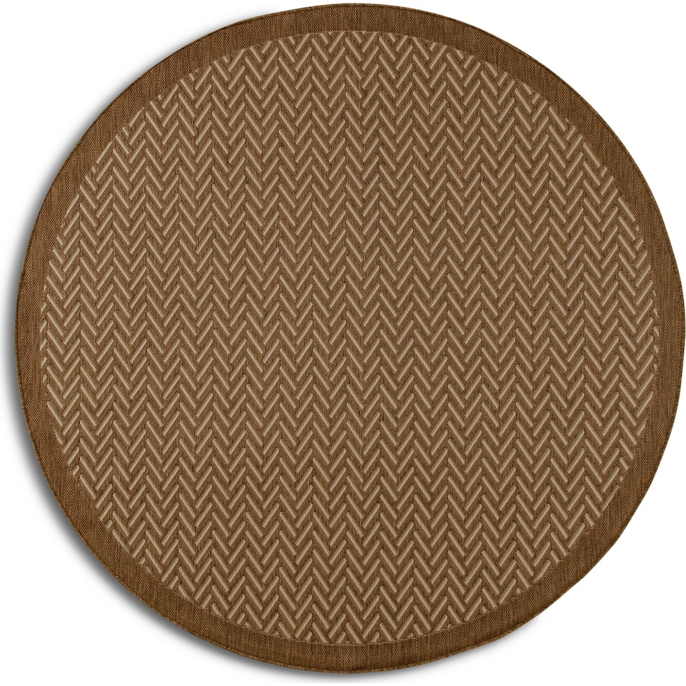 zaggy dark brown outdoor area rug   