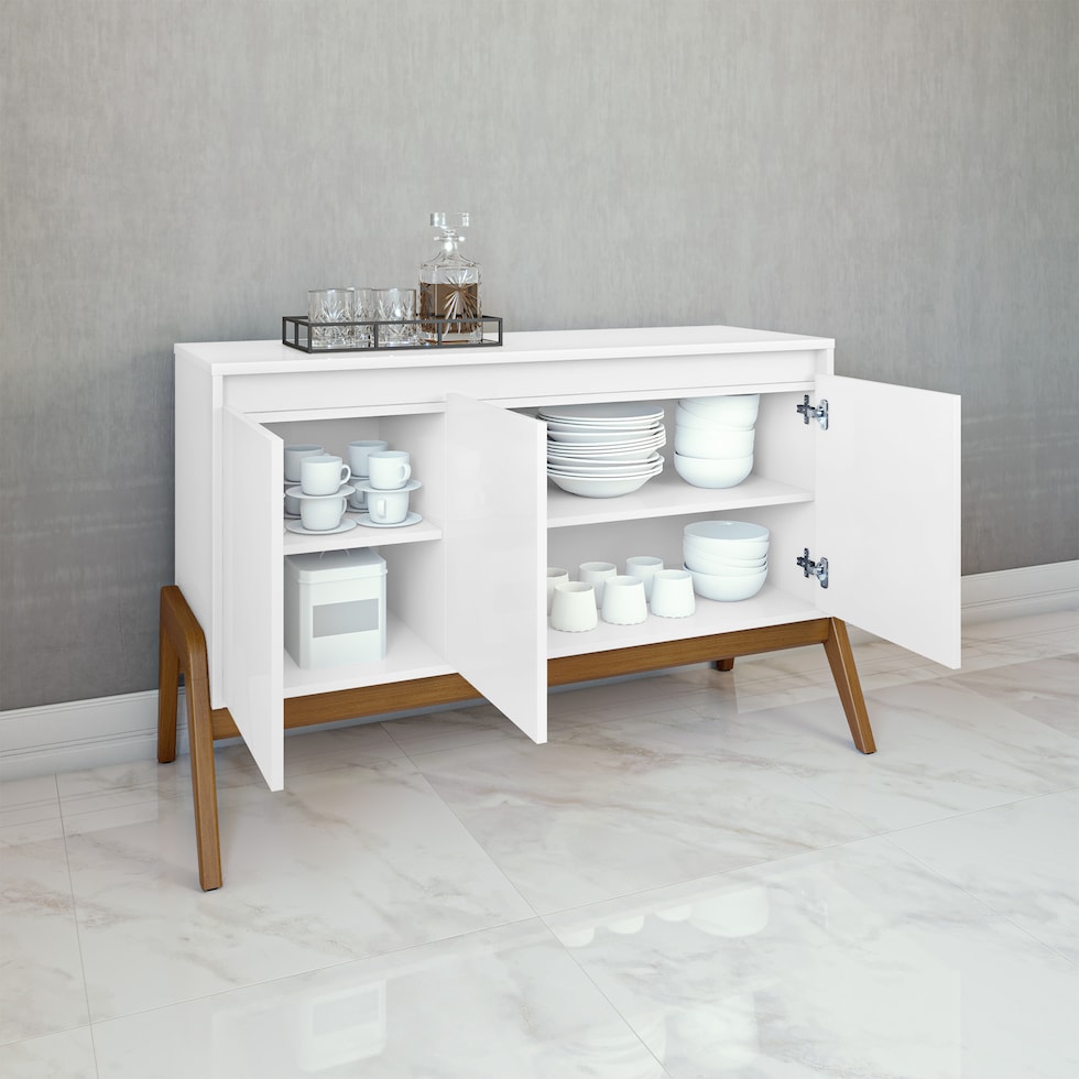zamir white sideboard   