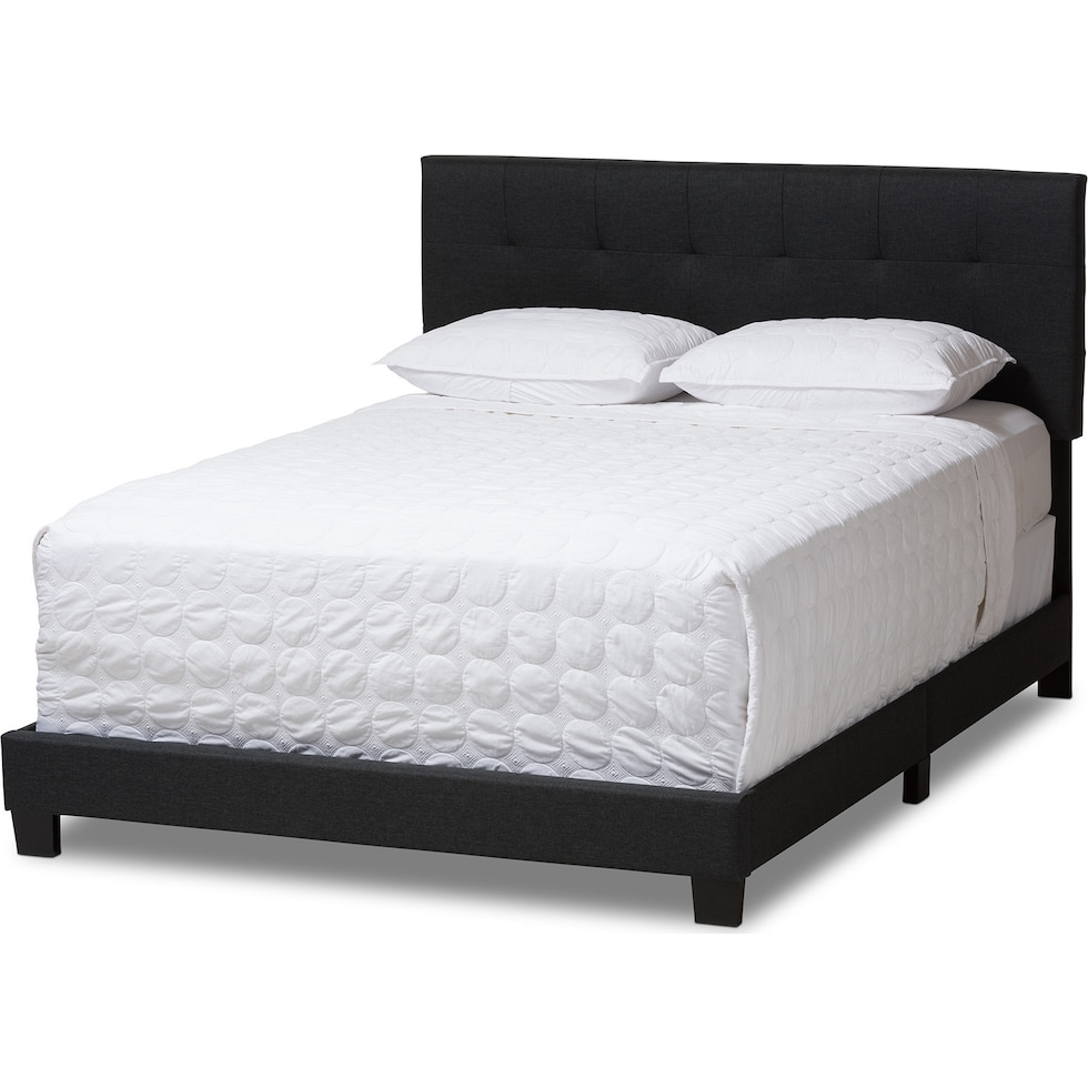 zanab gray king bed   