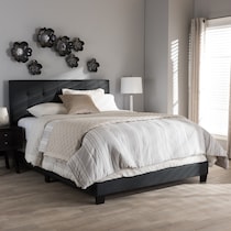zanab gray king bed   