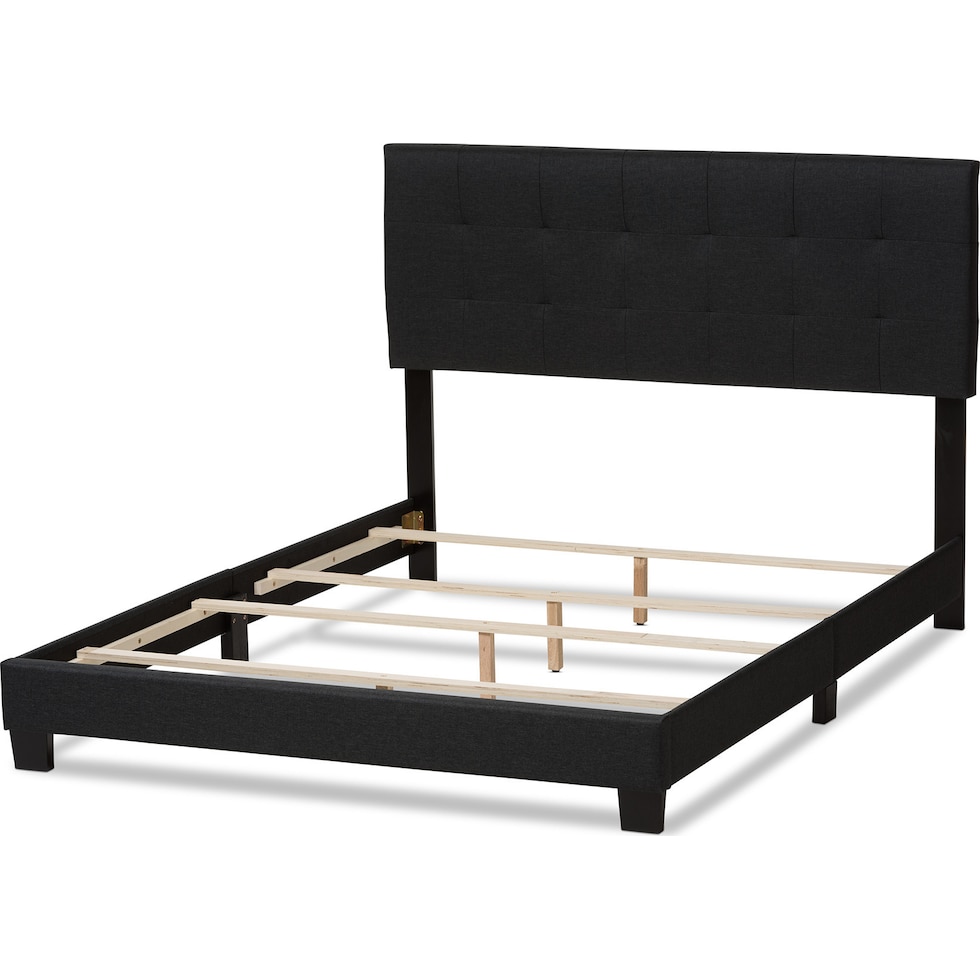 zanab gray king bed   