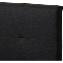 zanab gray king bed   