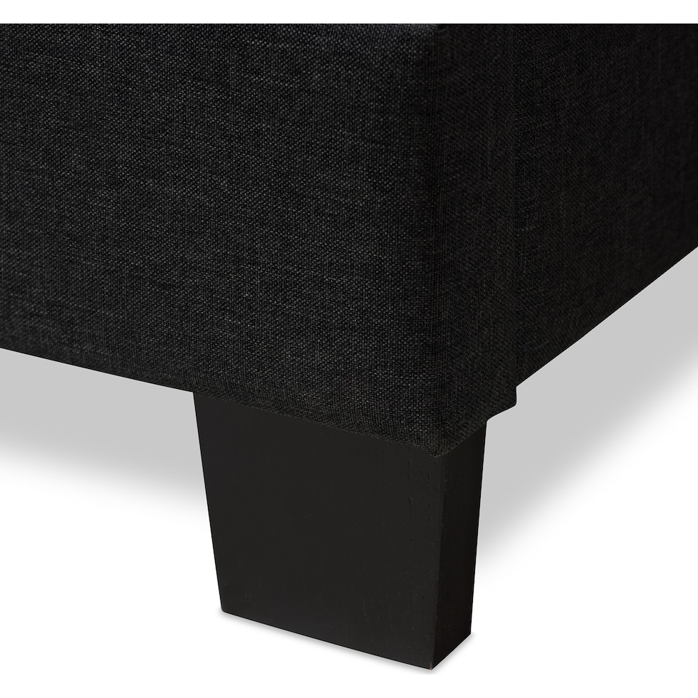 zanab gray king bed   