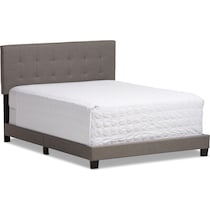 zanab gray queen bed   